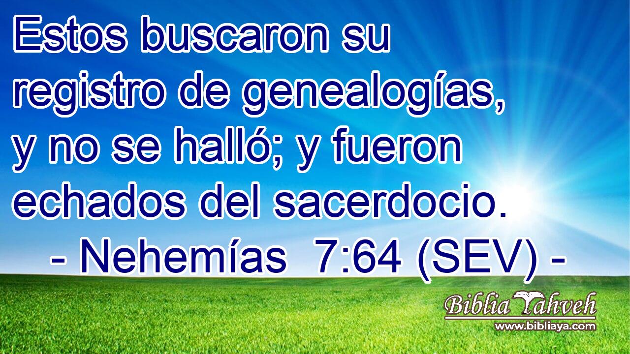 Estos buscaron su registro de genealogías, y no se halló; y fueron echados del sacerdocio.