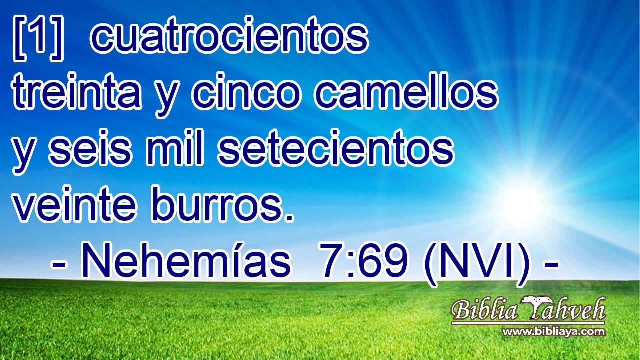  [1]  cuatrocientos treinta y cinco camellos y seis mil setecientos veinte burros. 