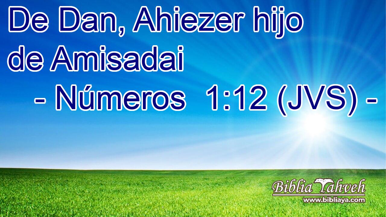 De Dan, Ahiezer hijo de Amisadai