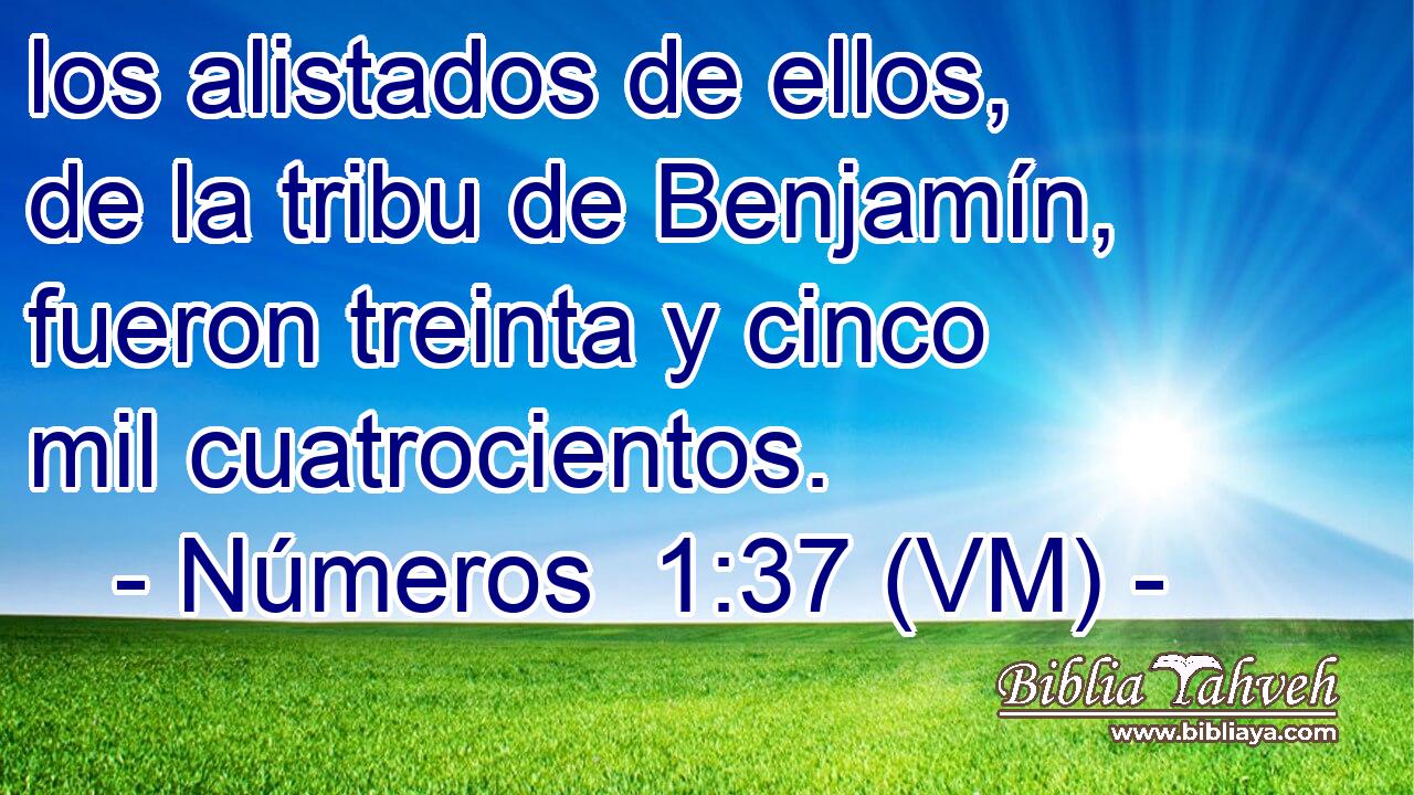  los alistados de ellos, de la tribu de Benjamín, fueron treinta y cinco mil cuatrocientos. 