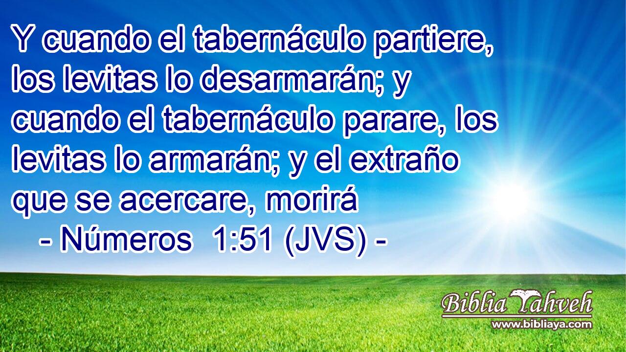 Y cuando el tabernáculo partiere, los levitas lo desarmarán; y cuando el tabernáculo parare, los levitas lo armarán; y el extraño que se acercare, morirá