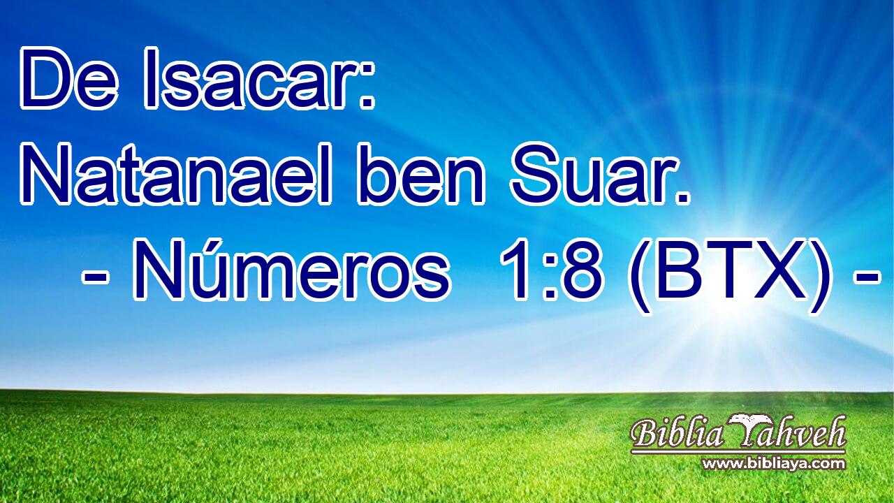 De Isacar: Natanael ben Suar.