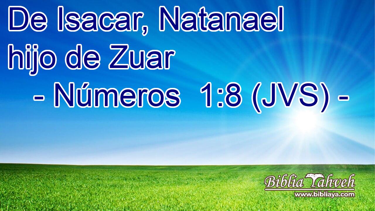 De Isacar, Natanael hijo de Zuar