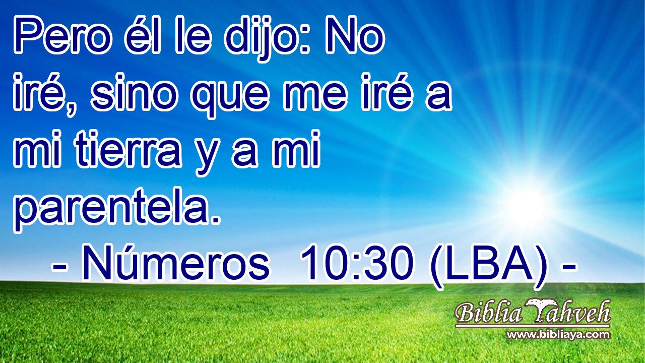 Pero él le dijo: No iré, sino que me iré a mi tierra y a mi parentela.