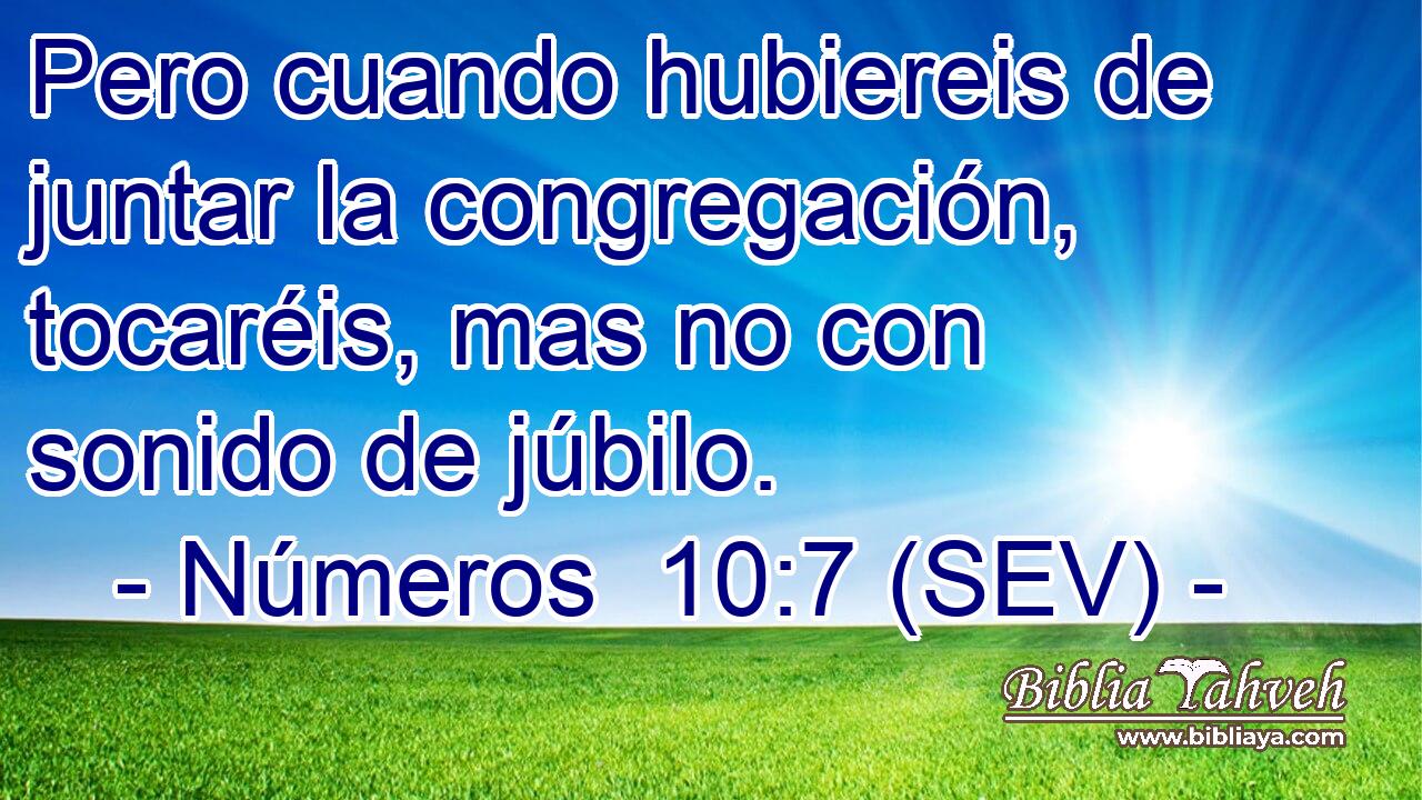 Pero cuando hubiereis de juntar la congregación, tocaréis, mas no con sonido de júbilo.