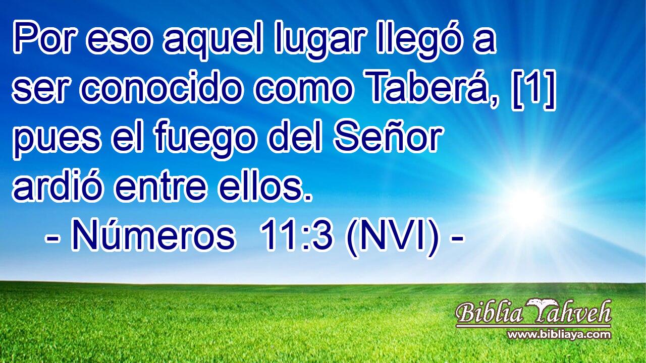  Por eso aquel lugar llegó a ser conocido como Taberá, [1] pues el fuego del Señor ardió entre ellos. 