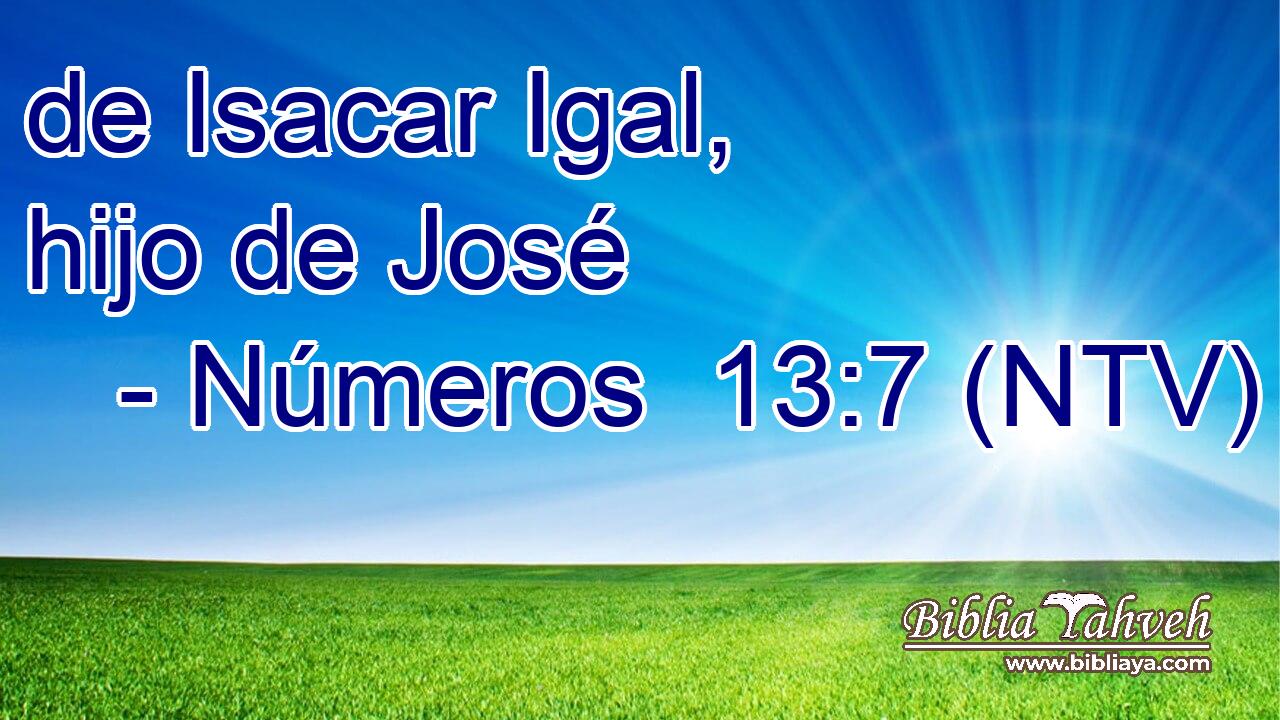 de Isacar Igal, hijo de José