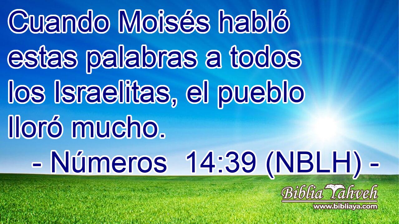  Cuando Moisés habló estas palabras a todos los Israelitas, el pueblo lloró mucho. 