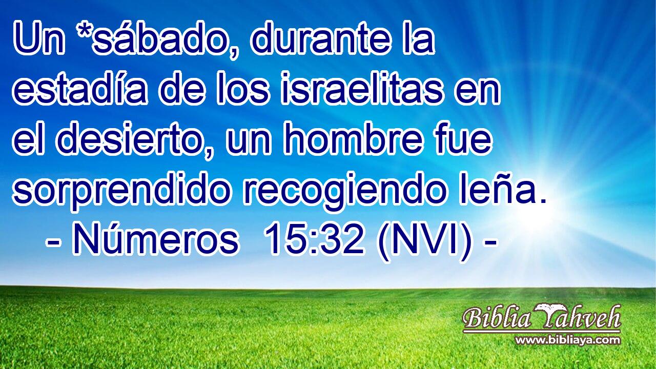  Un *sábado, durante la estadía de los israelitas en el desierto, un hombre fue sorprendido recogiendo leña. 