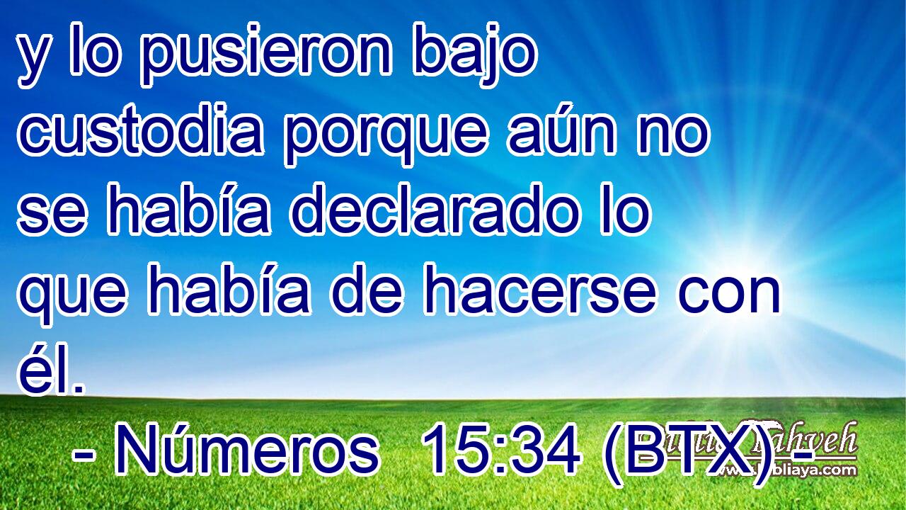 y lo pusieron bajo custodia porque aún no se había declarado lo que había de hacerse con él.