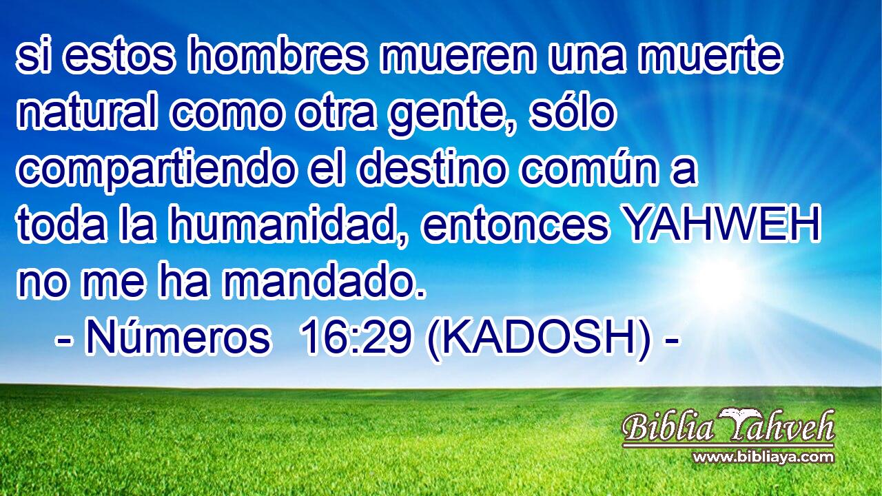 si estos hombres mueren una muerte natural como otra gente, sólo compartiendo el destino común a toda la humanidad, entonces YAHWEH no me ha mandado. 