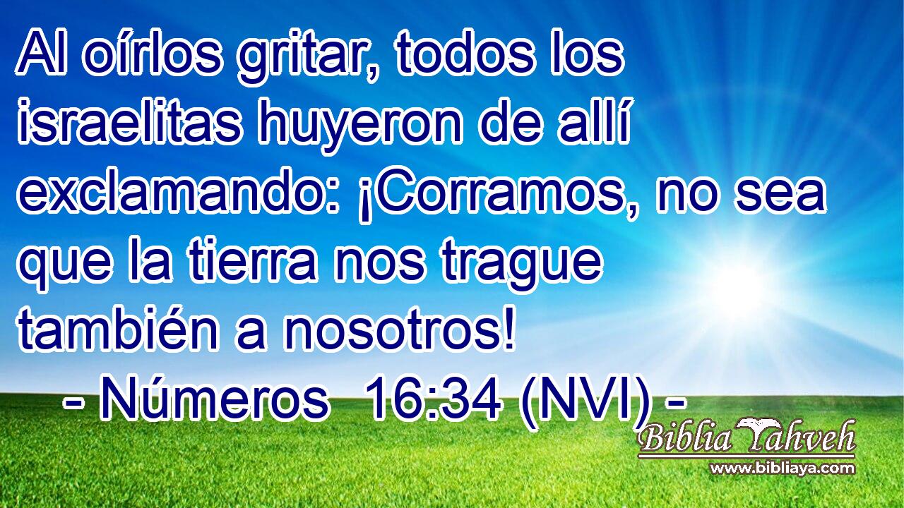  Al oírlos gritar, todos los israelitas huyeron de allí exclamando: ¡Corramos, no sea que la tierra nos trague también a nosotros! 