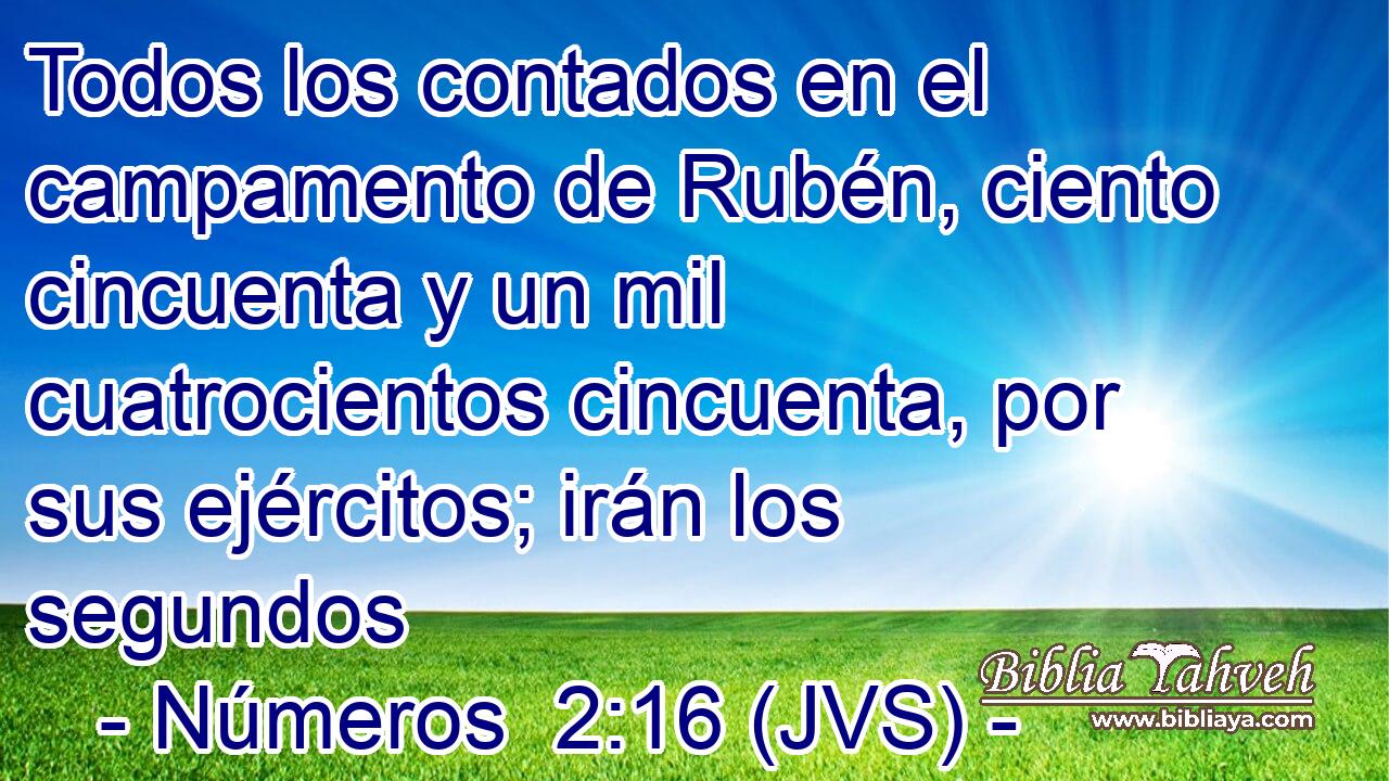 Todos los contados en el campamento de Rubén, ciento cincuenta y un mil cuatrocientos cincuenta, por sus ejércitos; irán los segundos