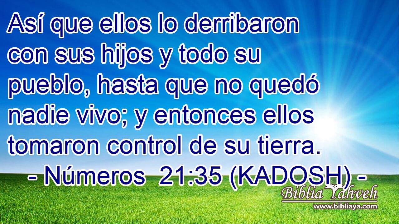  Así que ellos lo derribaron con sus hijos y todo su pueblo, hasta que no quedó nadie vivo; y entonces ellos tomaron control de su tierra. 