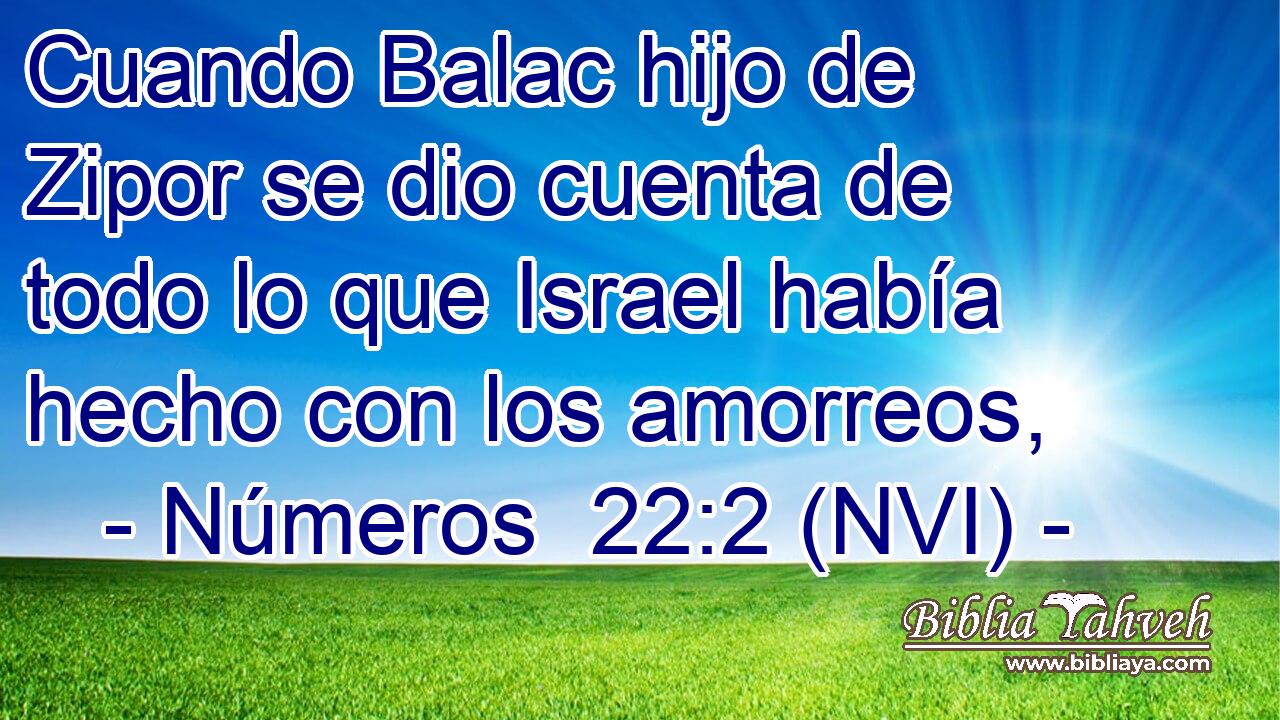  Cuando Balac hijo de Zipor se dio cuenta de todo lo que Israel había hecho con los amorreos, 