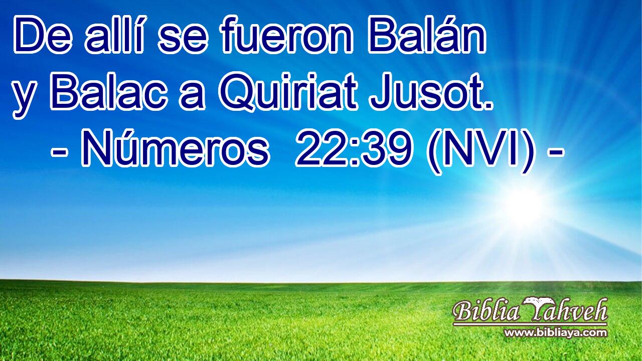  De allí se fueron Balán y Balac a Quiriat Jusot. 