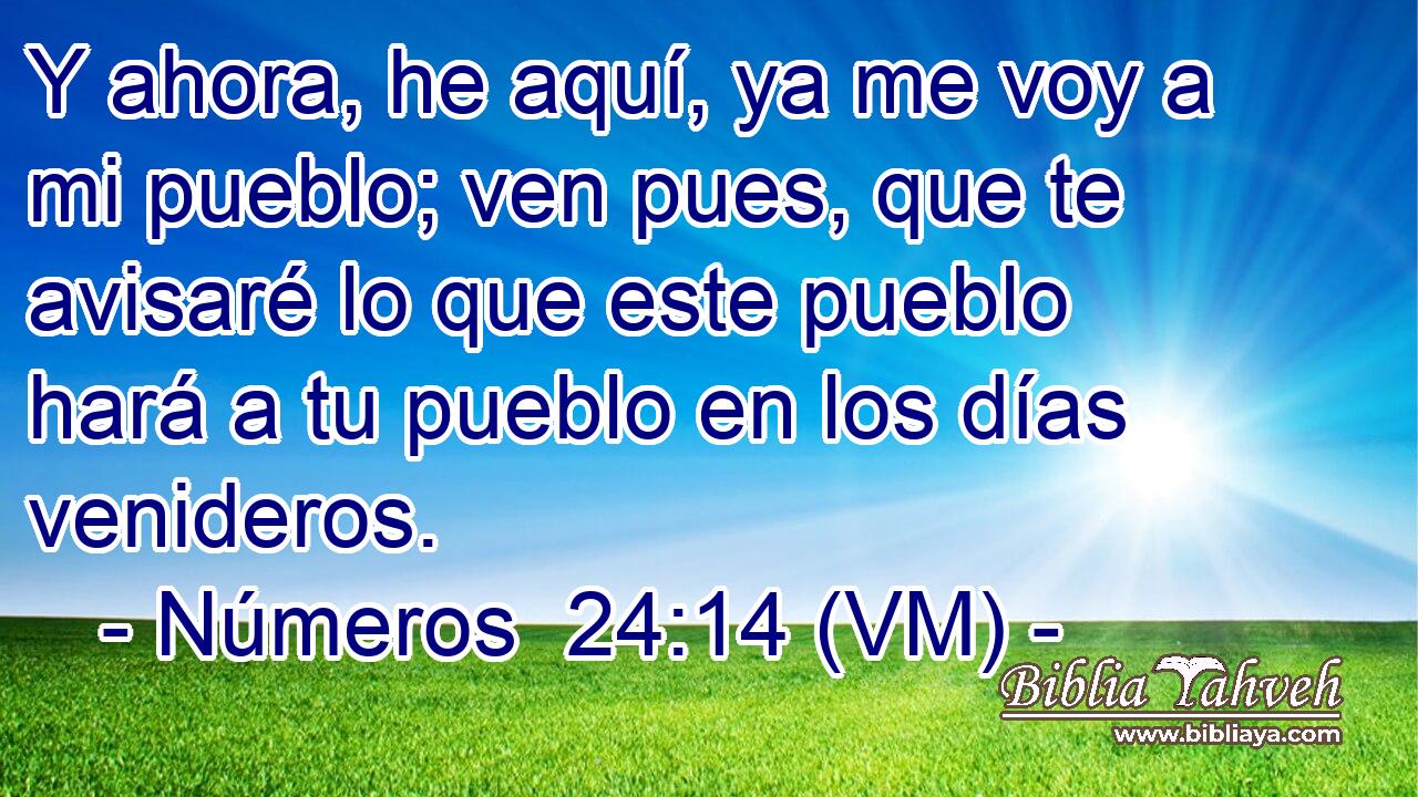  Y ahora, he aquí, ya me voy a mi pueblo; ven pues, que te avisaré lo que este pueblo hará a tu pueblo en los días venideros. 