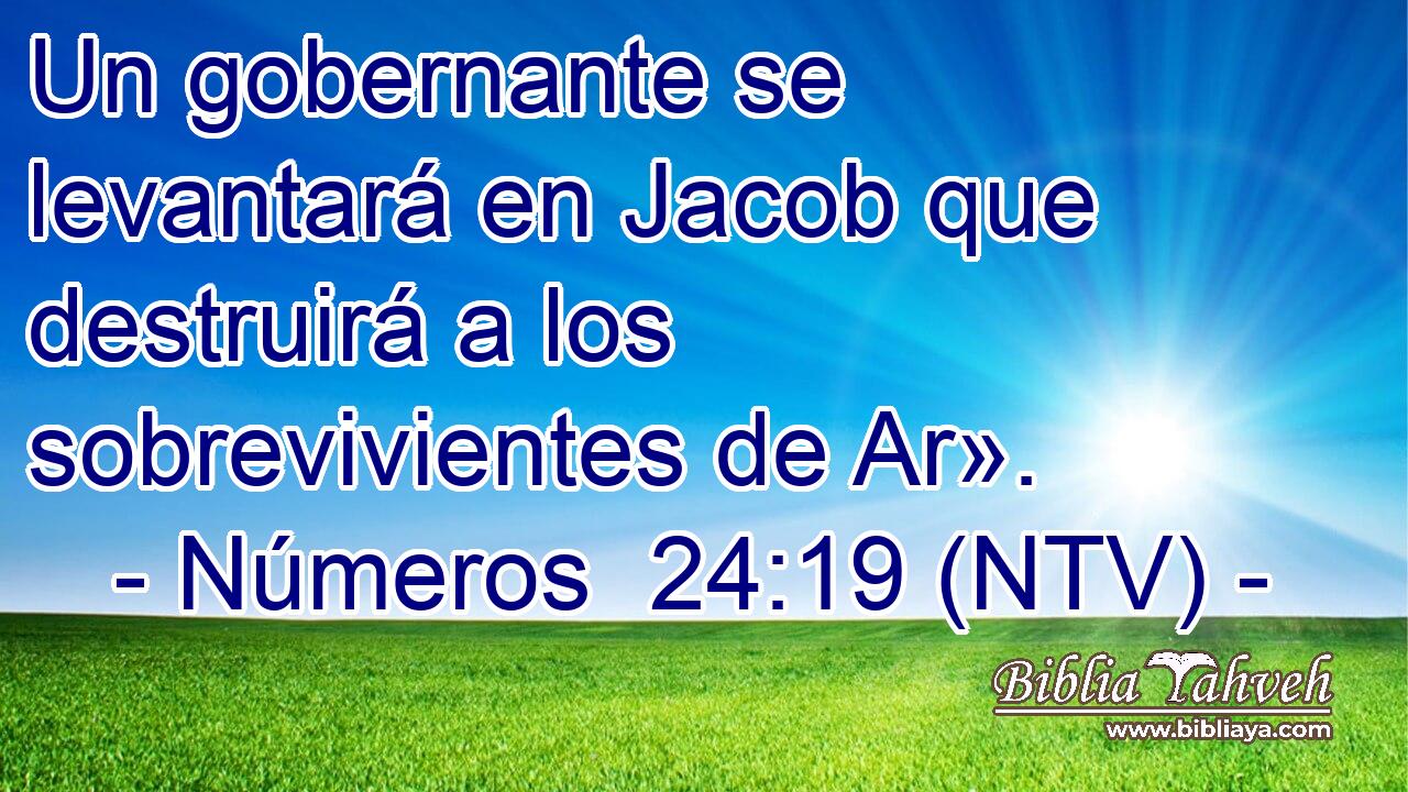 Un gobernante se levantará en Jacob que destruirá a los sobrevivientes de Ar».