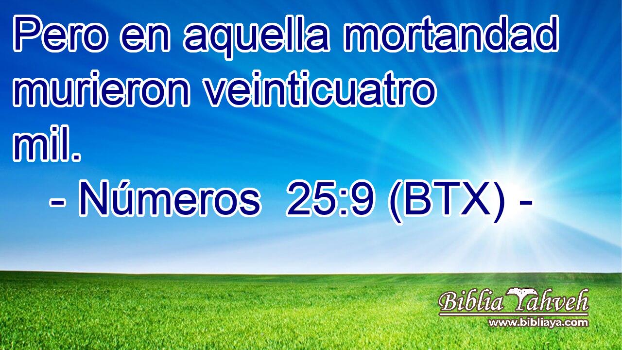 Pero en aquella mortandad murieron veinticuatro mil.