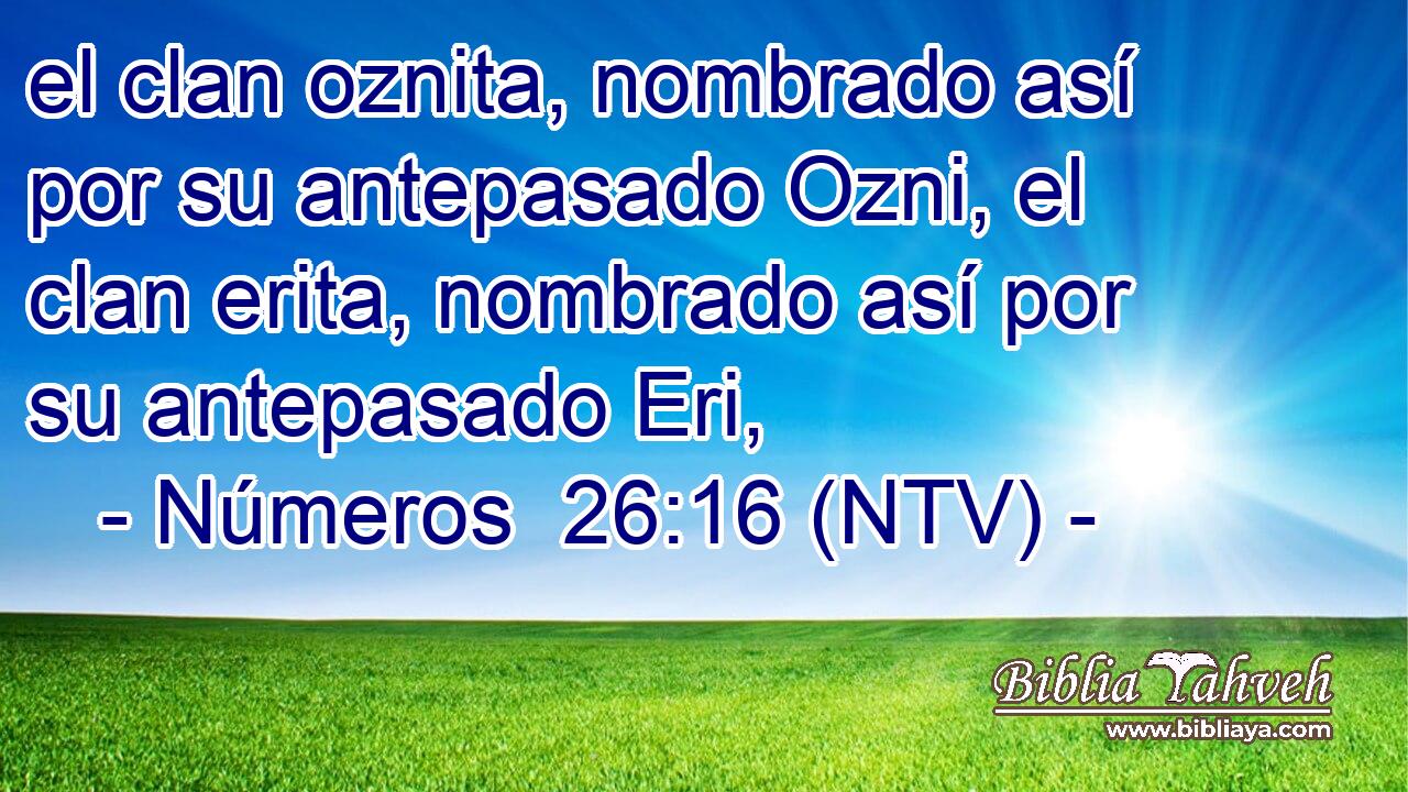 el clan oznita, nombrado así por su antepasado Ozni, el clan erita, nombrado así por su antepasado Eri,