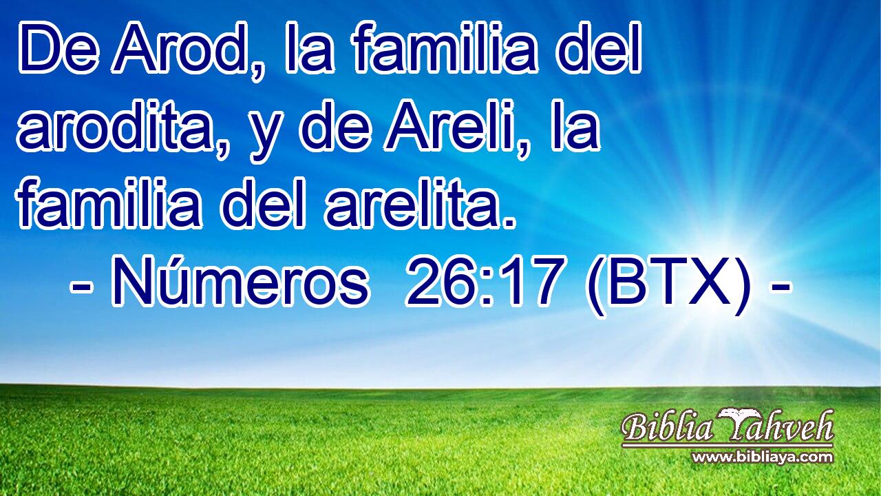 De Arod, la familia del arodita, y de Areli, la familia del arelita.