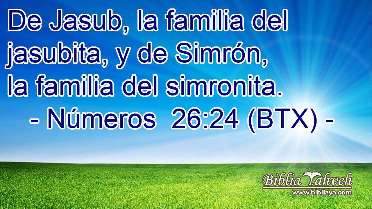 De Jasub, la familia del jasubita, y de Simrón, la familia del simronita.