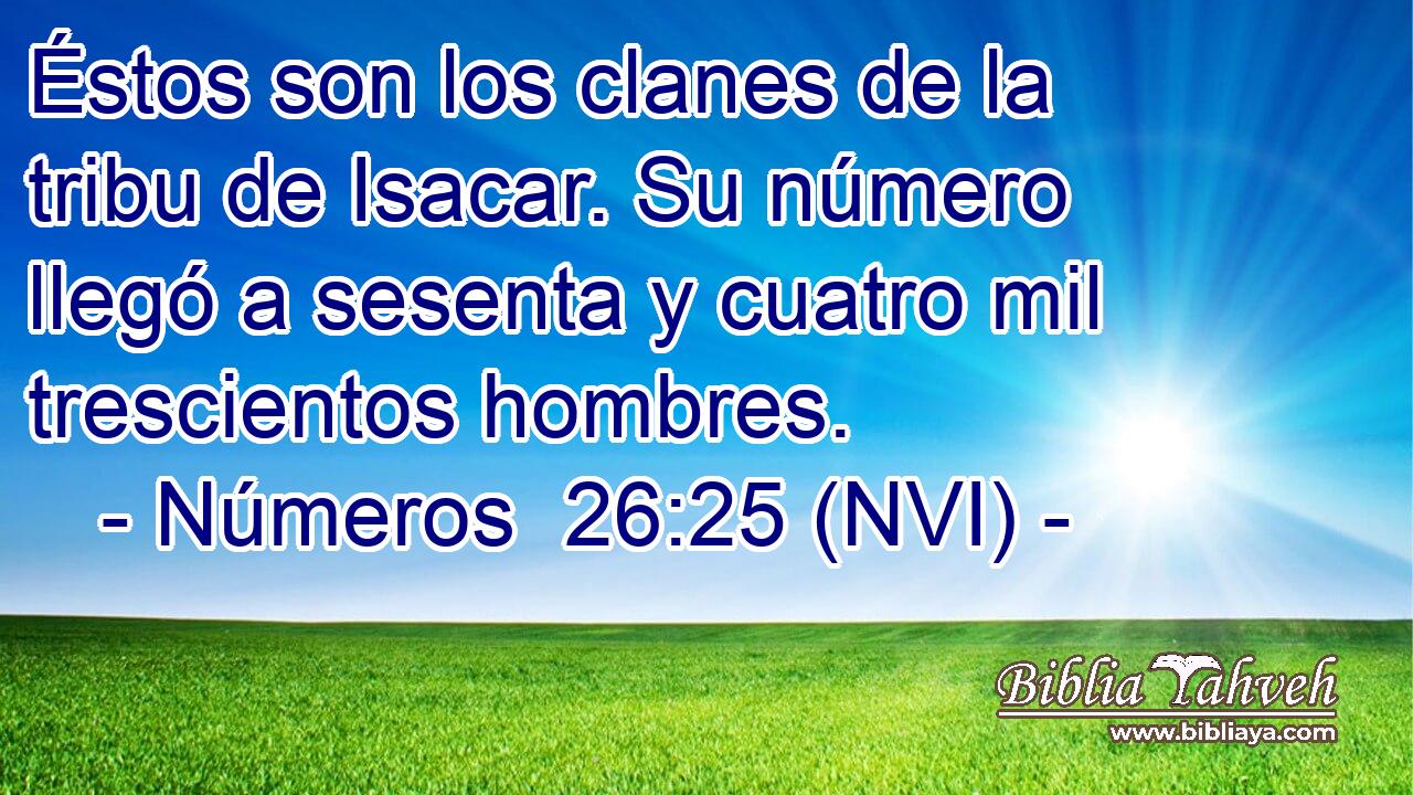  Éstos son los clanes de la tribu de Isacar. Su número llegó a sesenta y cuatro mil trescientos hombres. 