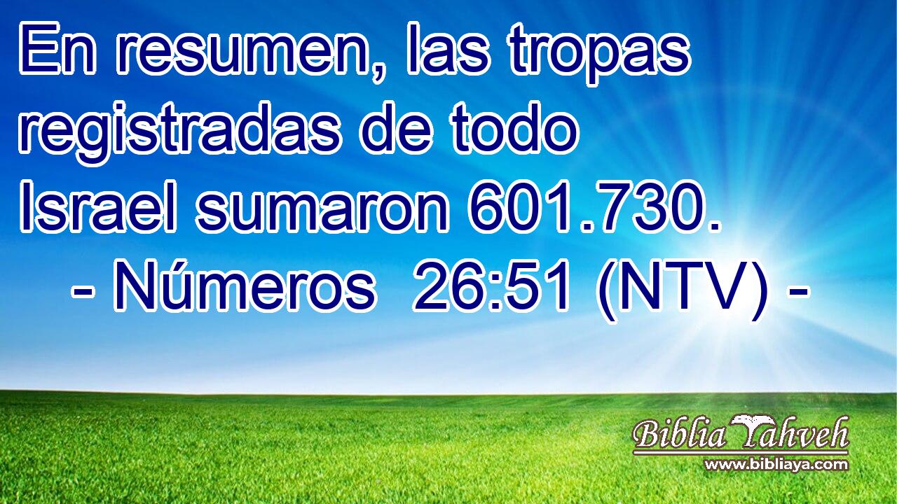 En resumen, las tropas registradas de todo Israel sumaron 601.730.