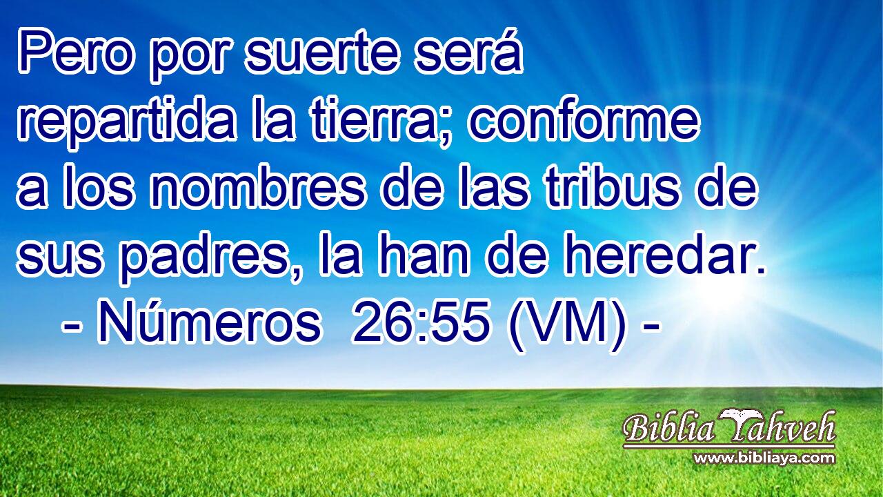  Pero por suerte será repartida la tierra; conforme a los nombres de las tribus de sus padres, la han de heredar. 