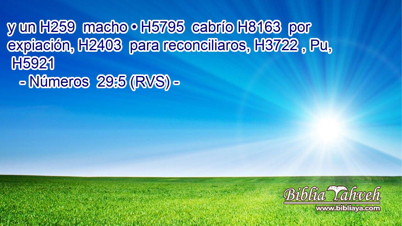 y un H259  macho • H5795  cabrío H8163  por expiación, H2403  para reconciliaros, H3722 , Pu,  H5921 