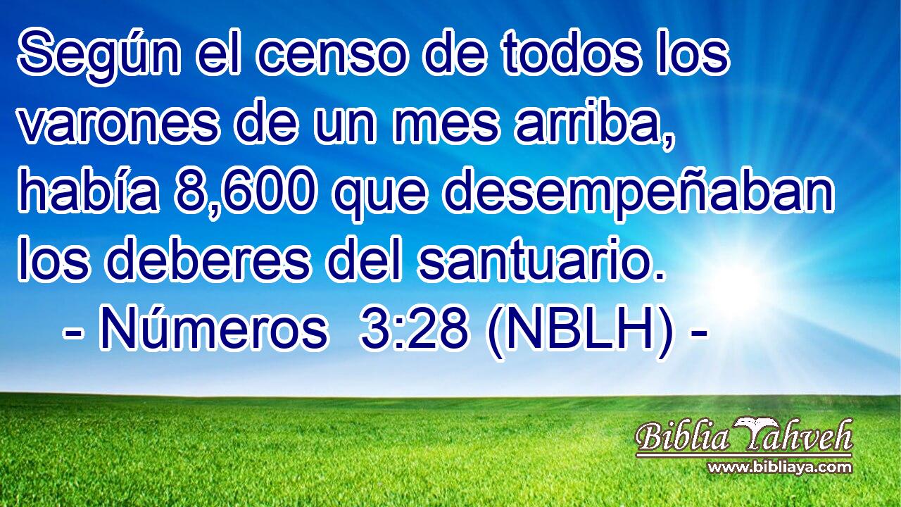  Según el censo de todos los varones de un mes arriba, había 8,600 que desempeñaban los deberes del santuario. 