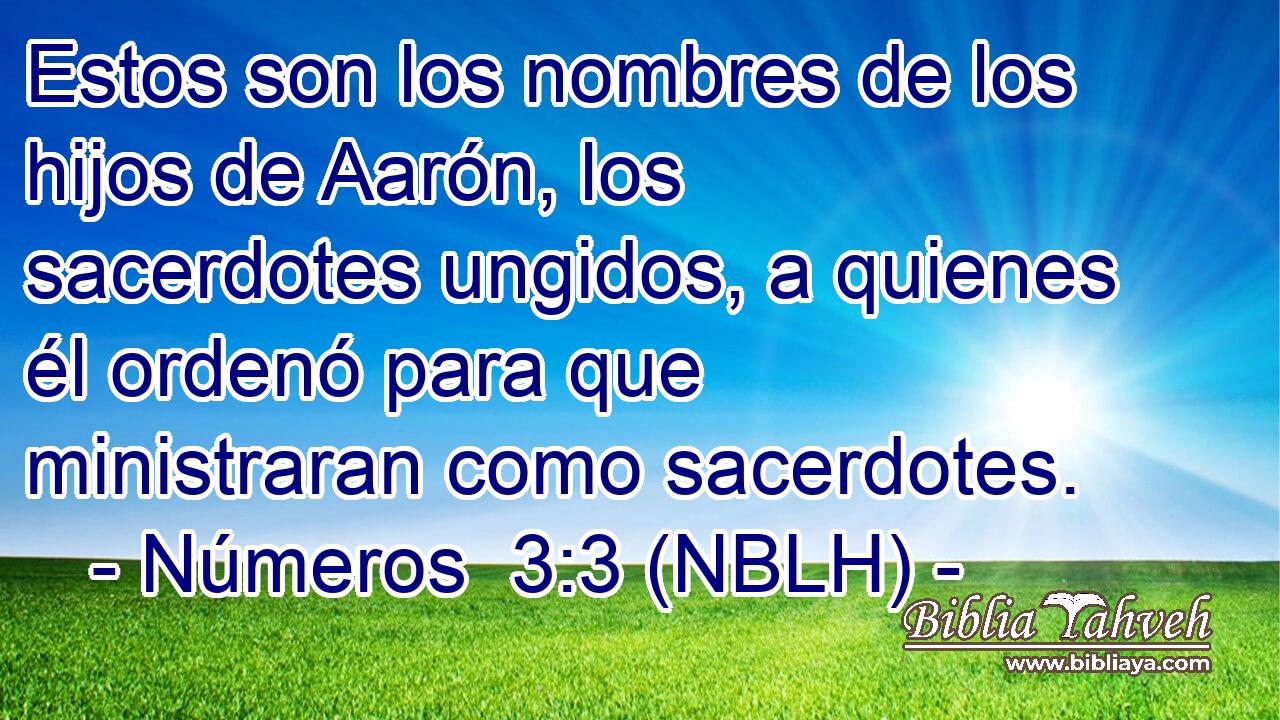  Estos son los nombres de los hijos de Aarón, los sacerdotes ungidos, a quienes él ordenó para que ministraran como sacerdotes. 