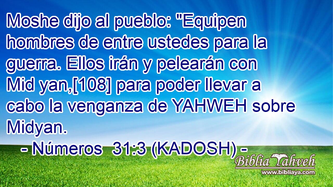  Moshe dijo al pueblo: 