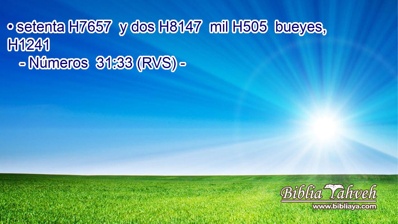 • setenta H7657  y dos H8147  mil H505  bueyes, H1241  