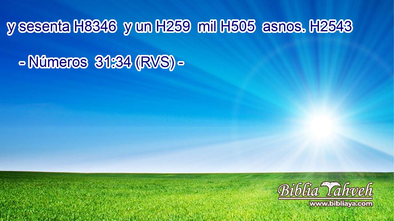 y sesenta H8346  y un H259  mil H505  asnos. H2543  