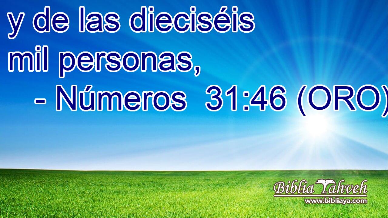  y de las dieciséis mil personas, 