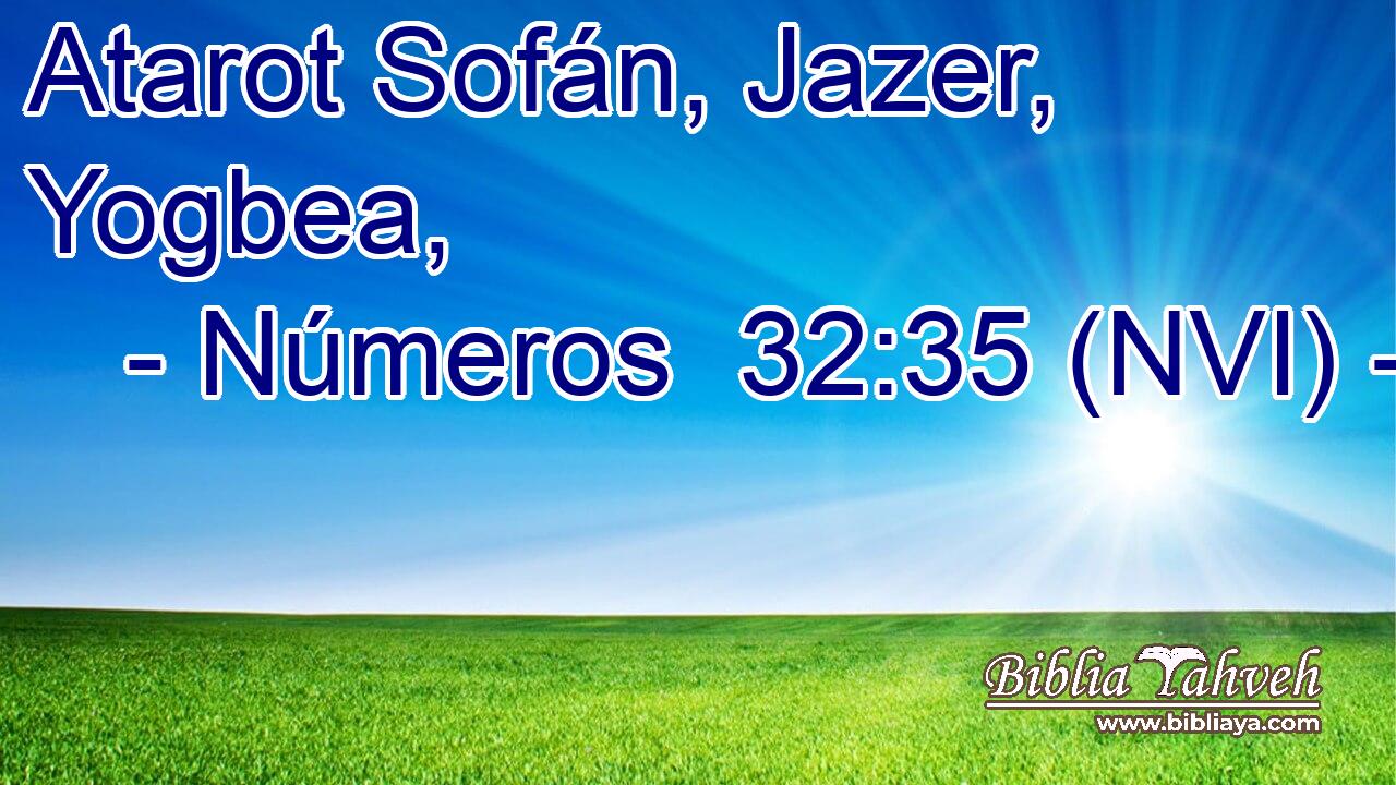  Atarot Sofán, Jazer, Yogbea, 