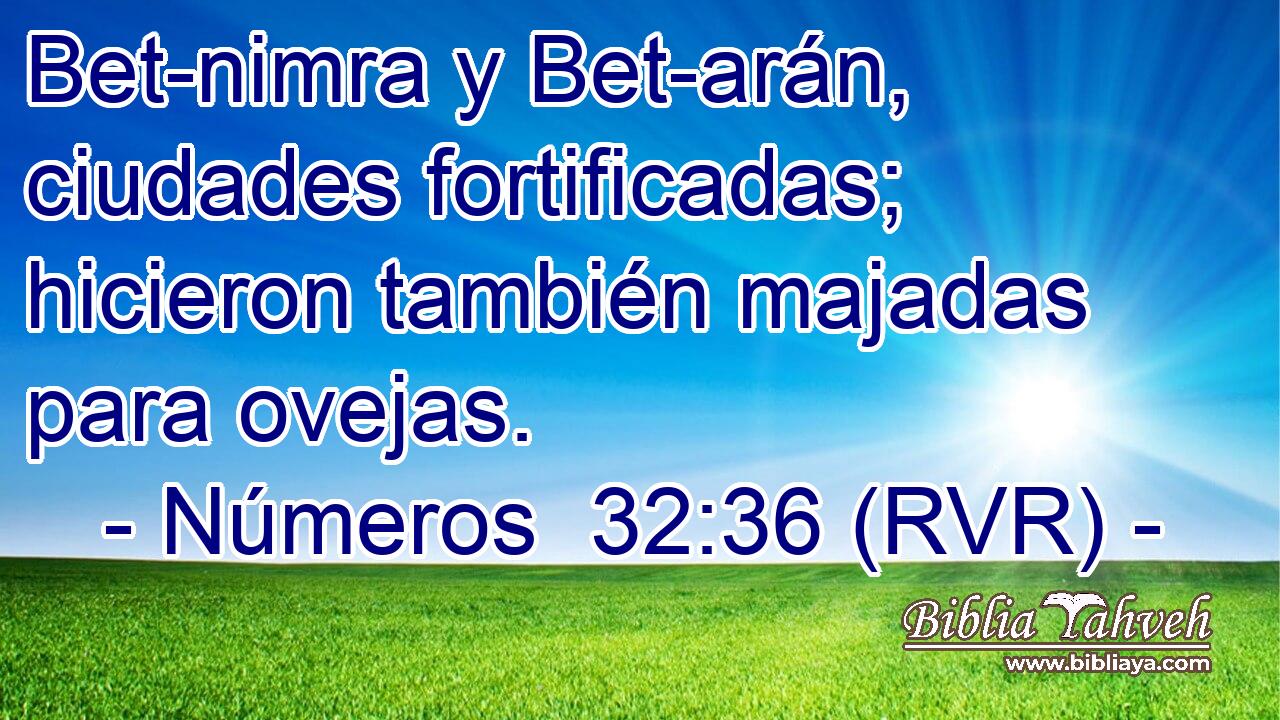 Bet-nimra y Bet-arán, ciudades fortificadas; hicieron también majadas para ovejas.