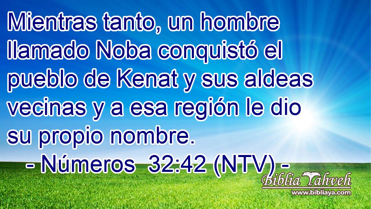Mientras tanto, un hombre llamado Noba conquistó el pueblo de Kenat y sus aldeas vecinas y a esa región le dio su propio nombre.