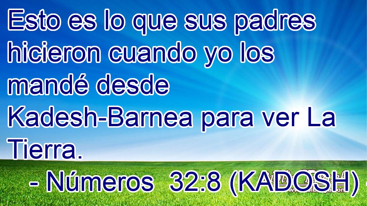  Esto es lo que sus padres hicieron cuando yo los mandé desde Kadesh-Barnea para ver La Tierra. 