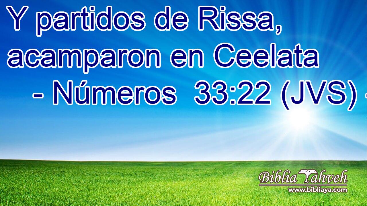 Y partidos de Rissa, acamparon en Ceelata
