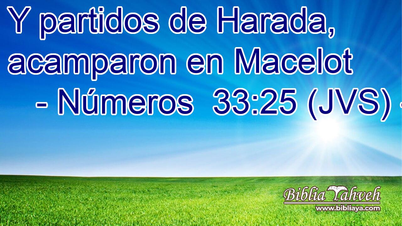 Y partidos de Harada, acamparon en Macelot