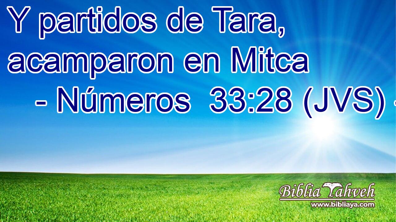 Y partidos de Tara, acamparon en Mitca