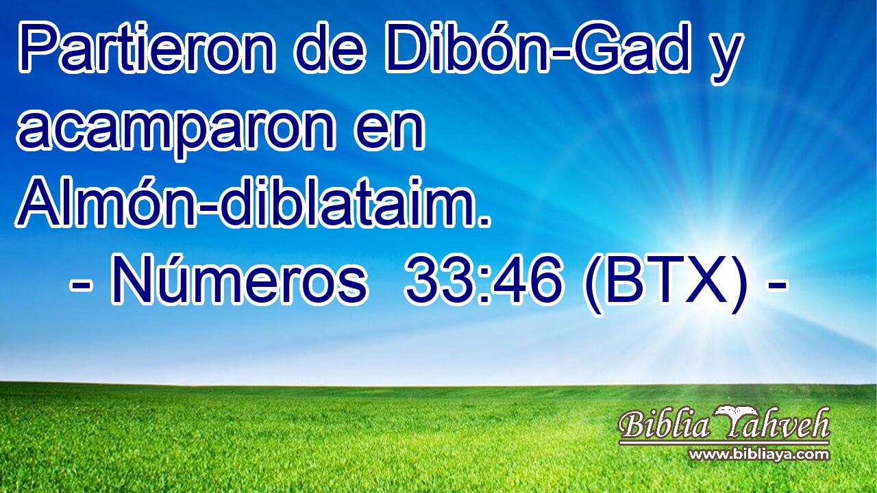 Partieron de Dibón-Gad y acamparon en Almón-diblataim.