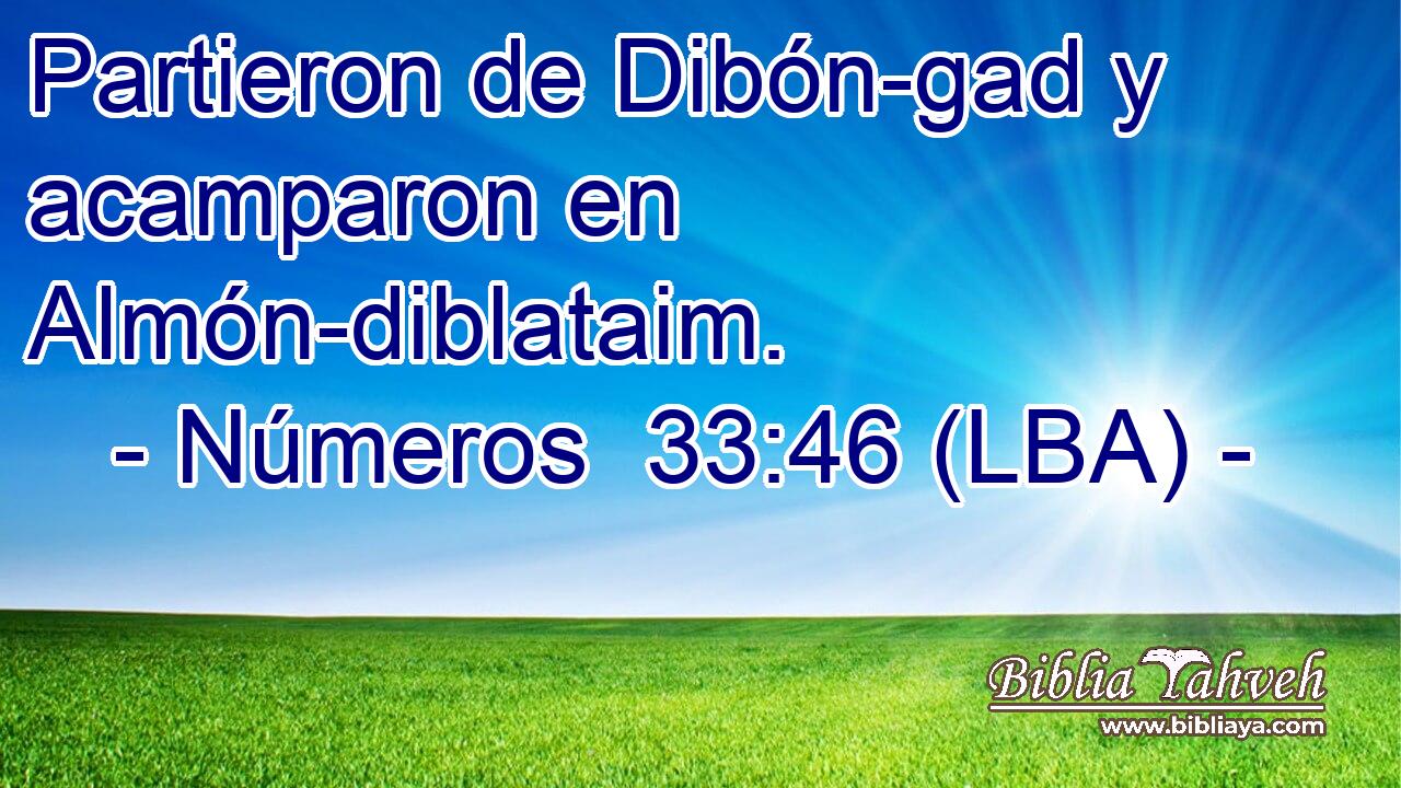 Partieron de Dibón-gad y acamparon en Almón-diblataim.