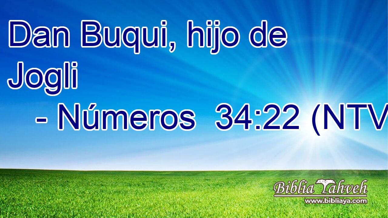 Dan Buqui, hijo de Jogli