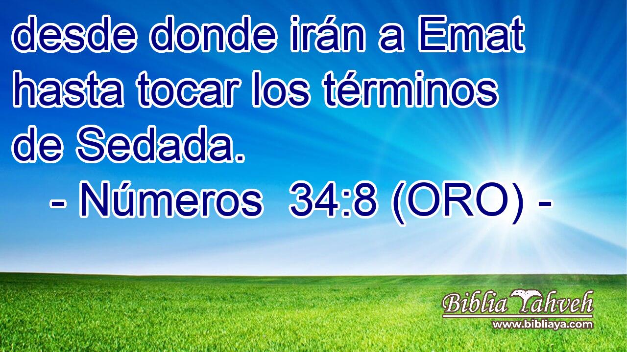  desde donde irán a Emat hasta tocar los términos de Sedada. 