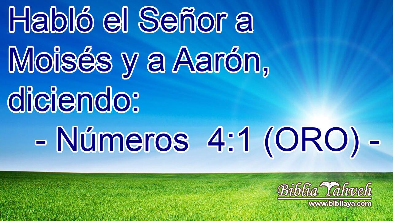  Habló el Señor a Moisés y a Aarón, diciendo: 