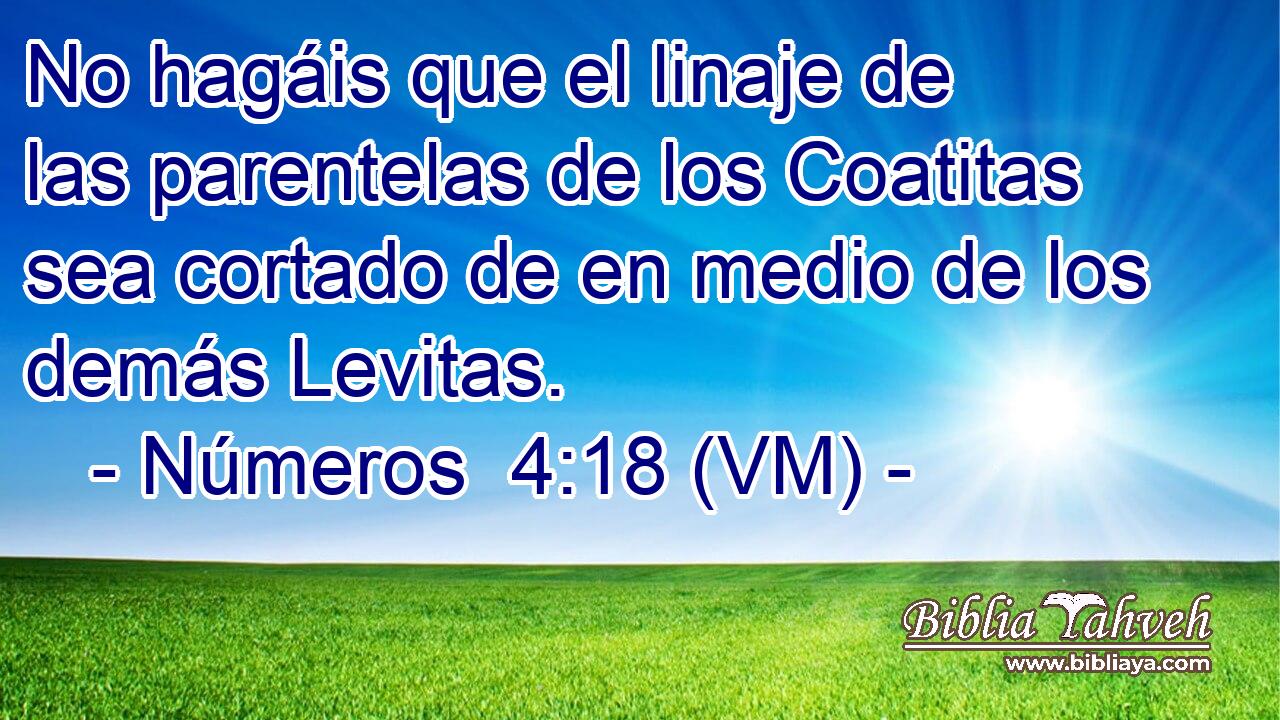  No hagáis que el linaje de las parentelas de los Coatitas sea cortado de en medio de los demás Levitas. 