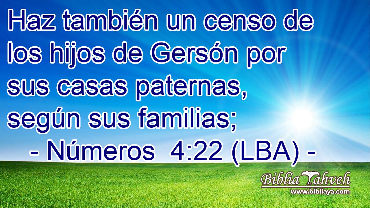 Haz también un censo de los hijos de Gersón por sus casas paternas, según sus familias;